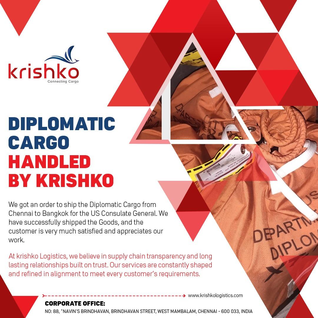 Handled Diplomatic Cargo - Cover Image